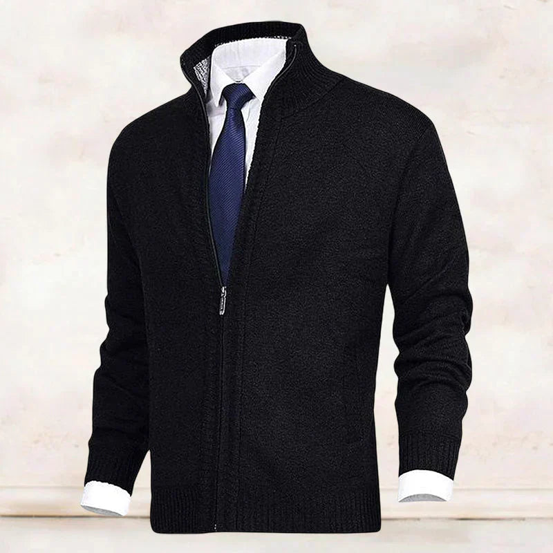 LAURENT MONACO | CARDIGAN HOMME À MANCHES LONGUES