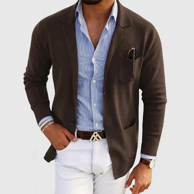 CHARLOTTE CANADA | LUXURIOUS MEN'S SOFT MATERIAL BLAZER