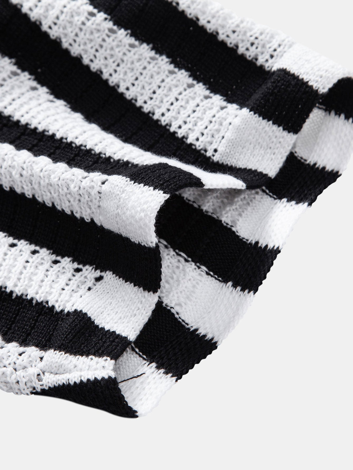 STRIPED SHIRT WITH DROP SHOULDERS