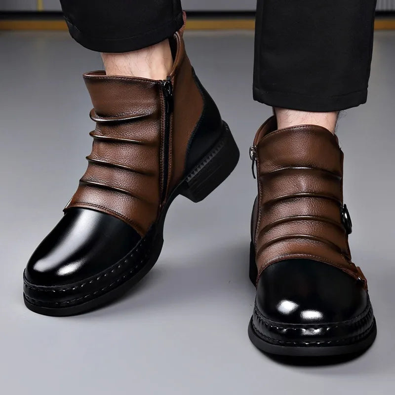 LAURENT MONACO | BOTTINES À BOUCLE POUR HOMME