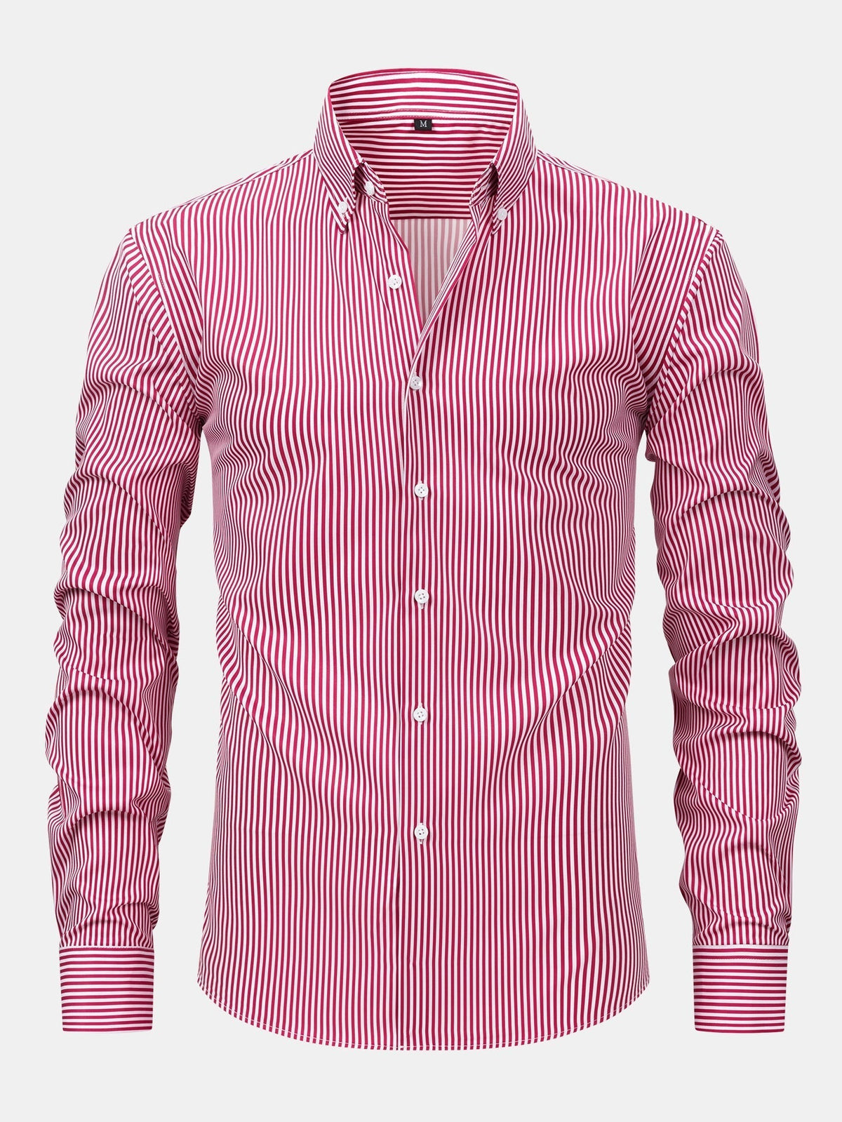 LONG SLEEVE STRIPED SHIRT WITH BUTTONS