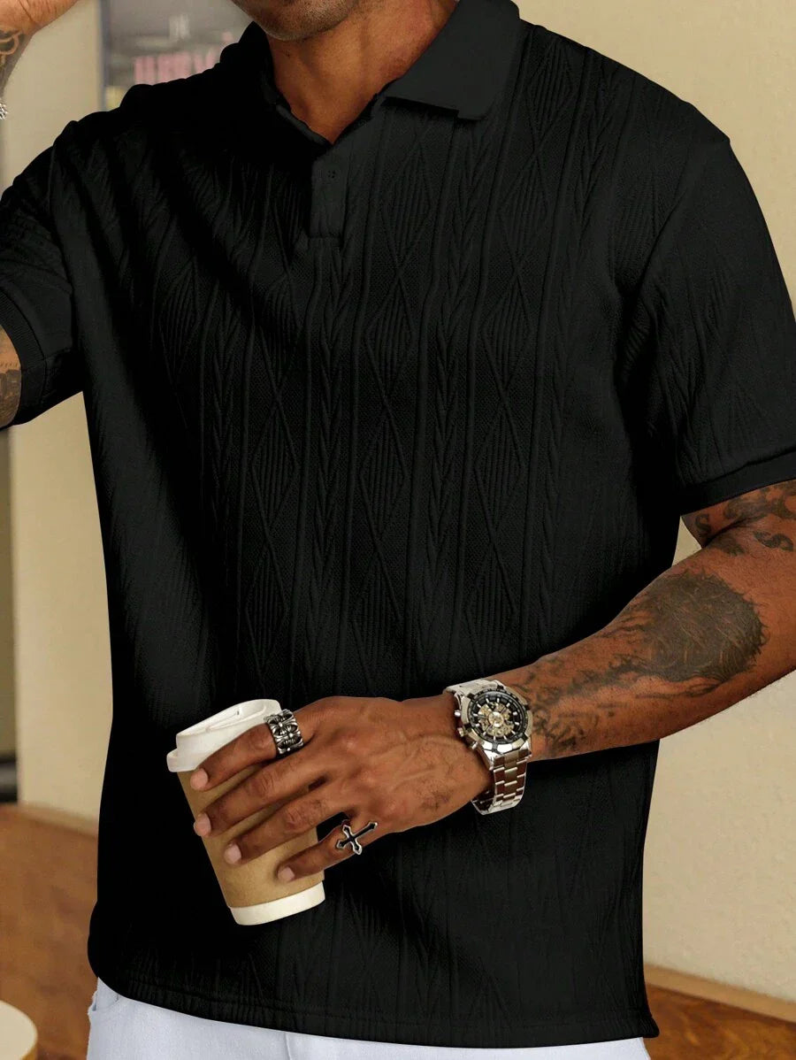 GIANNI | CASUAL SUMMER POLO WITH BUTTONS