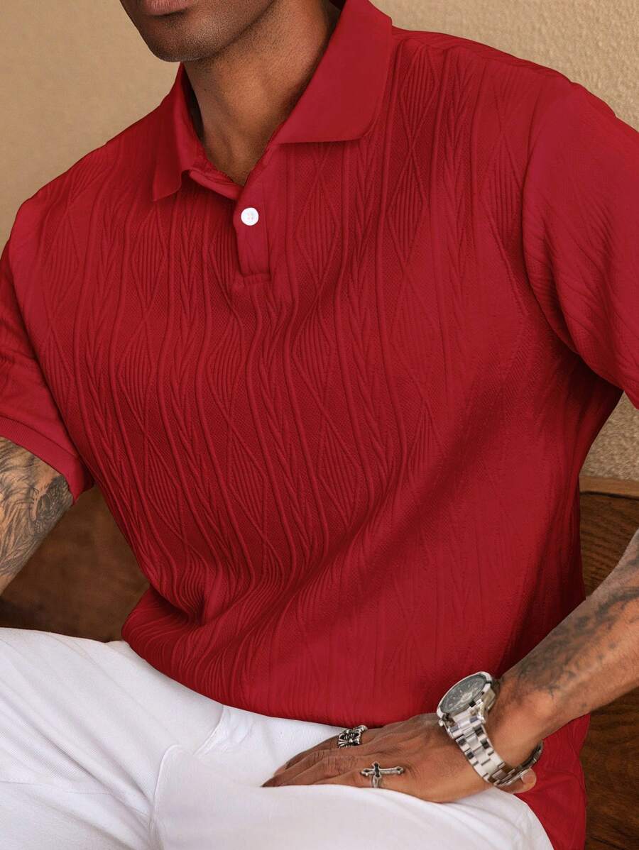 GIANNI | CASUAL SUMMER POLO WITH BUTTONS