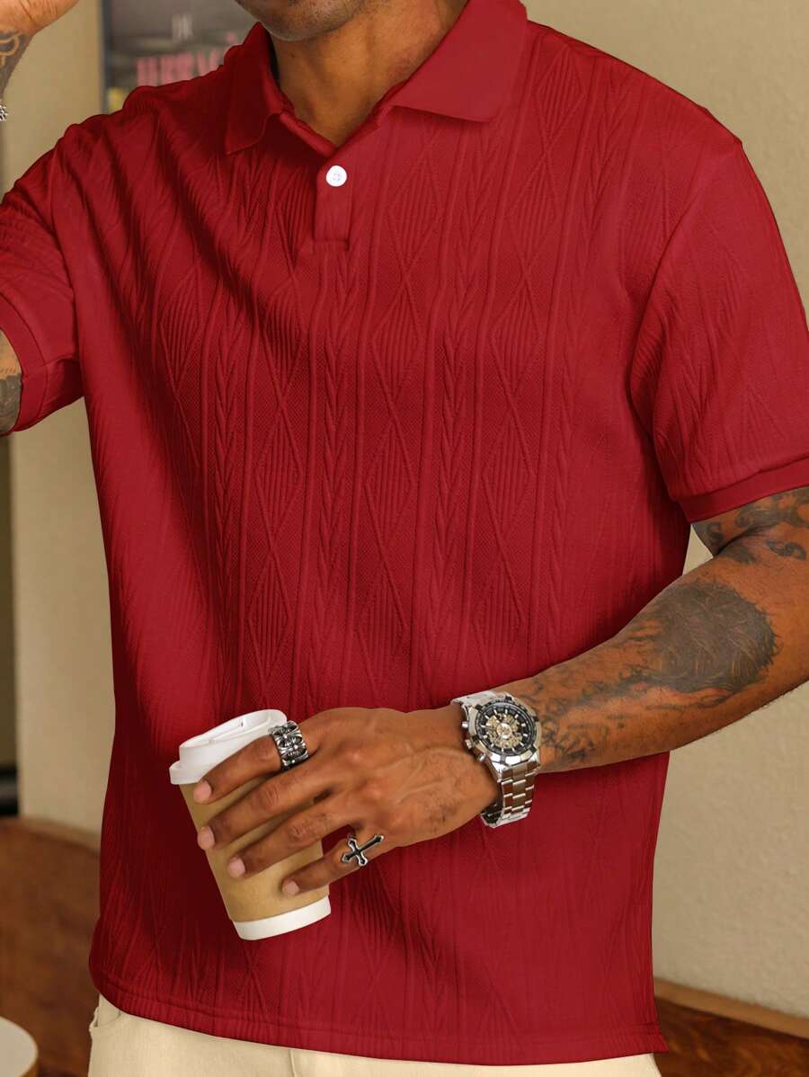 GIANNI | CASUAL SUMMER POLO WITH BUTTONS