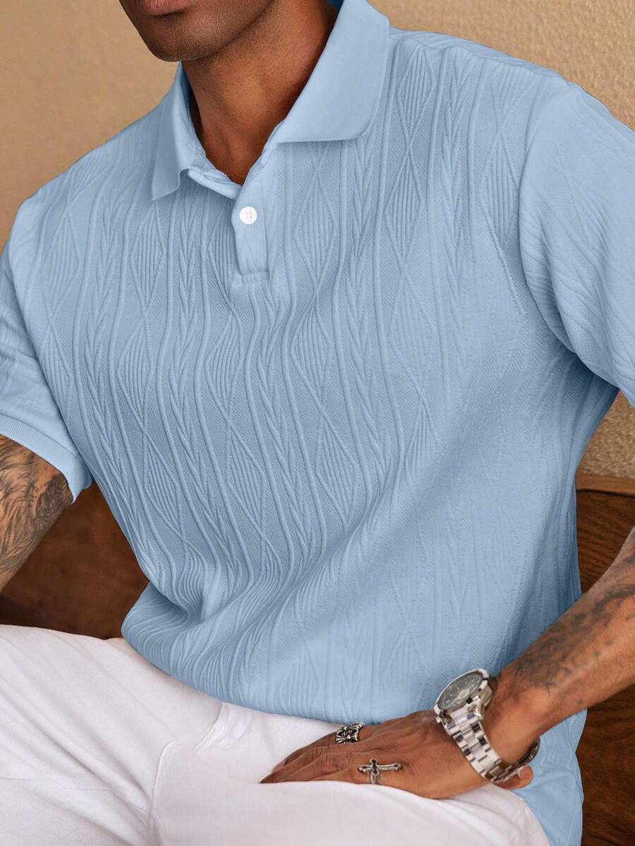 GIANNI | CASUAL SUMMER POLO WITH BUTTONS