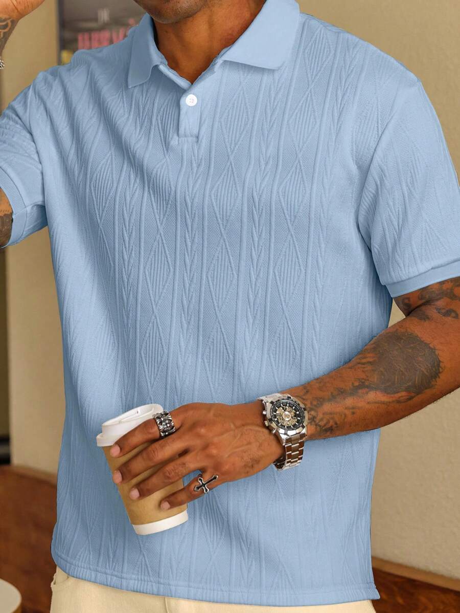 GIANNI | CASUAL SUMMER POLO WITH BUTTONS
