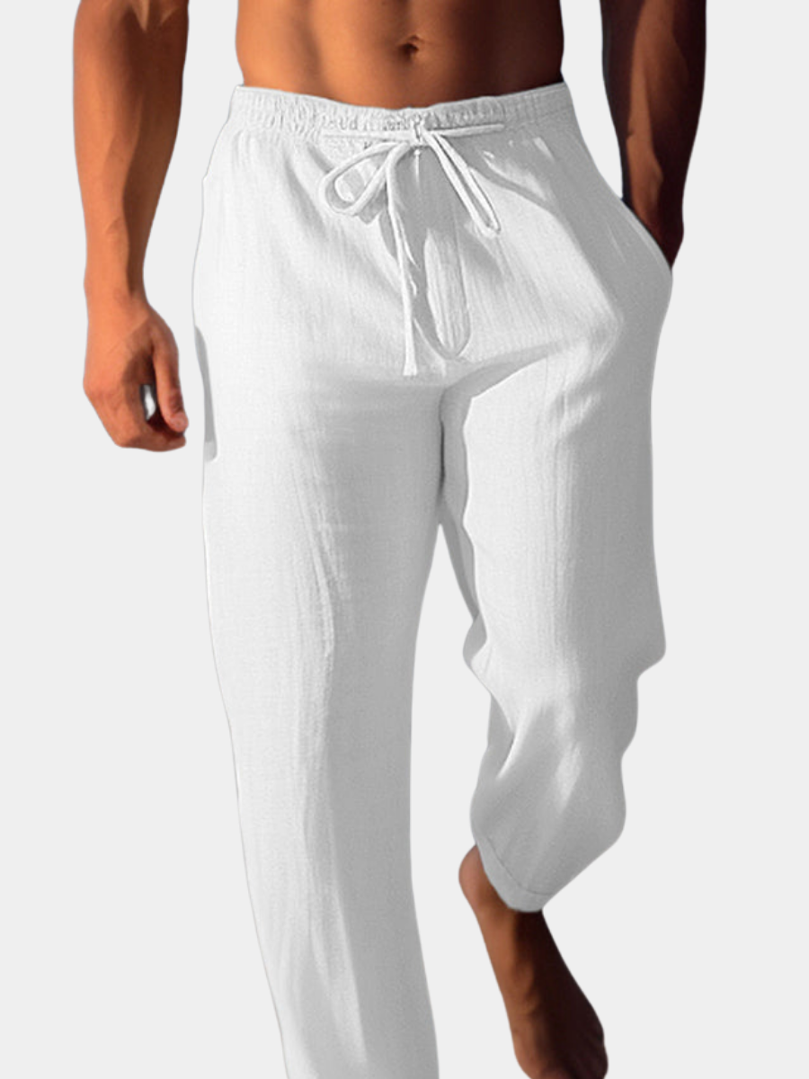 ANDRUS | PANTALONS EN LIN