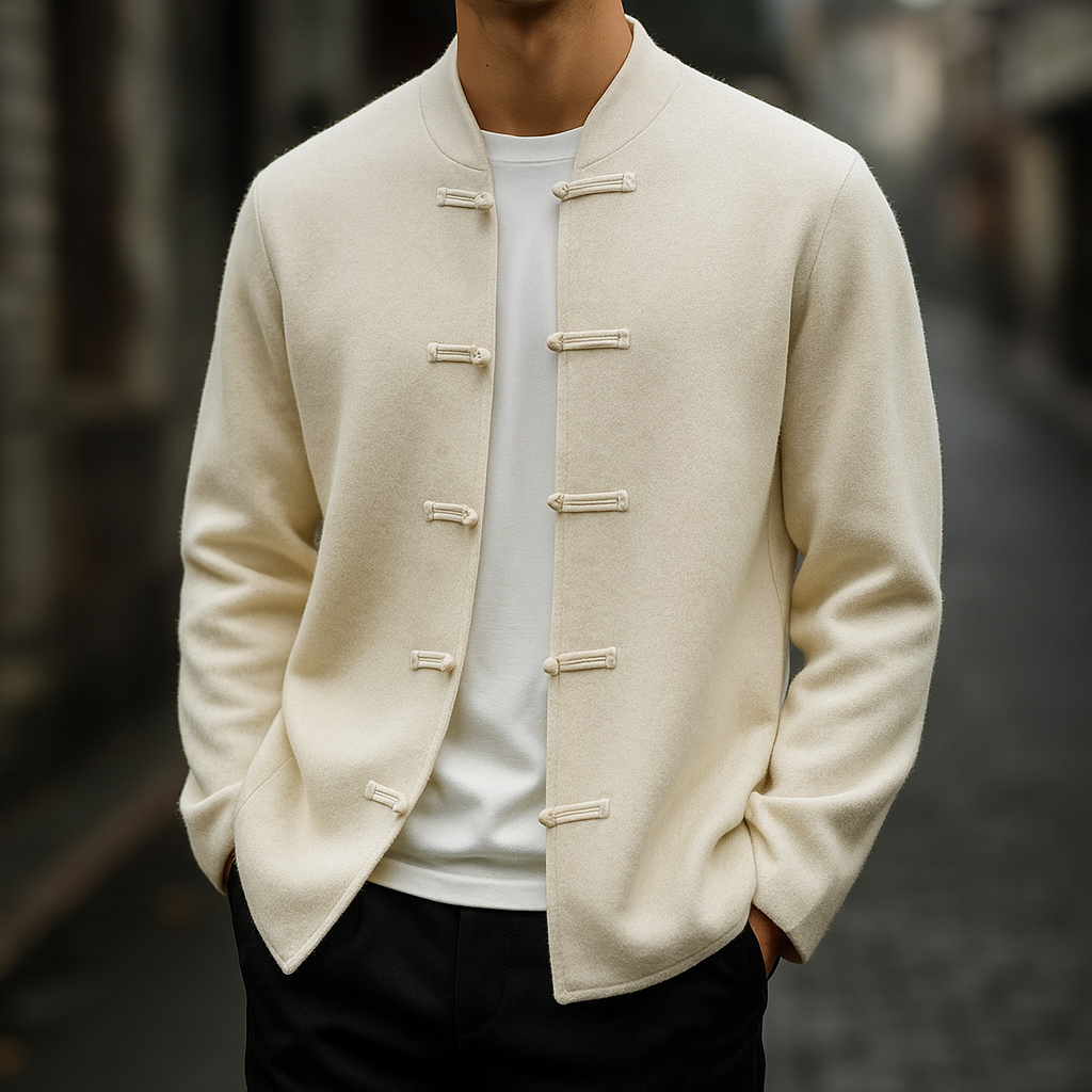 LAURENT MONACO | CARDIGAN CLASSIQUE EN CACHEMIRE