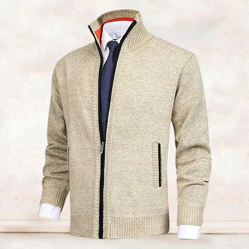 LAURENT MONACO | CARDIGAN HOMME À MANCHES LONGUES