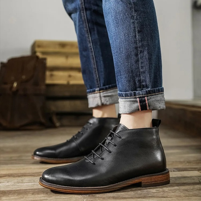 LAURENT MONACO | BOTTES EN CUIR