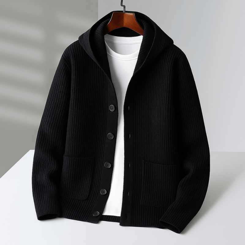 LAURENT MONACO | CARDIGAN EN LAINE POUR HOMME