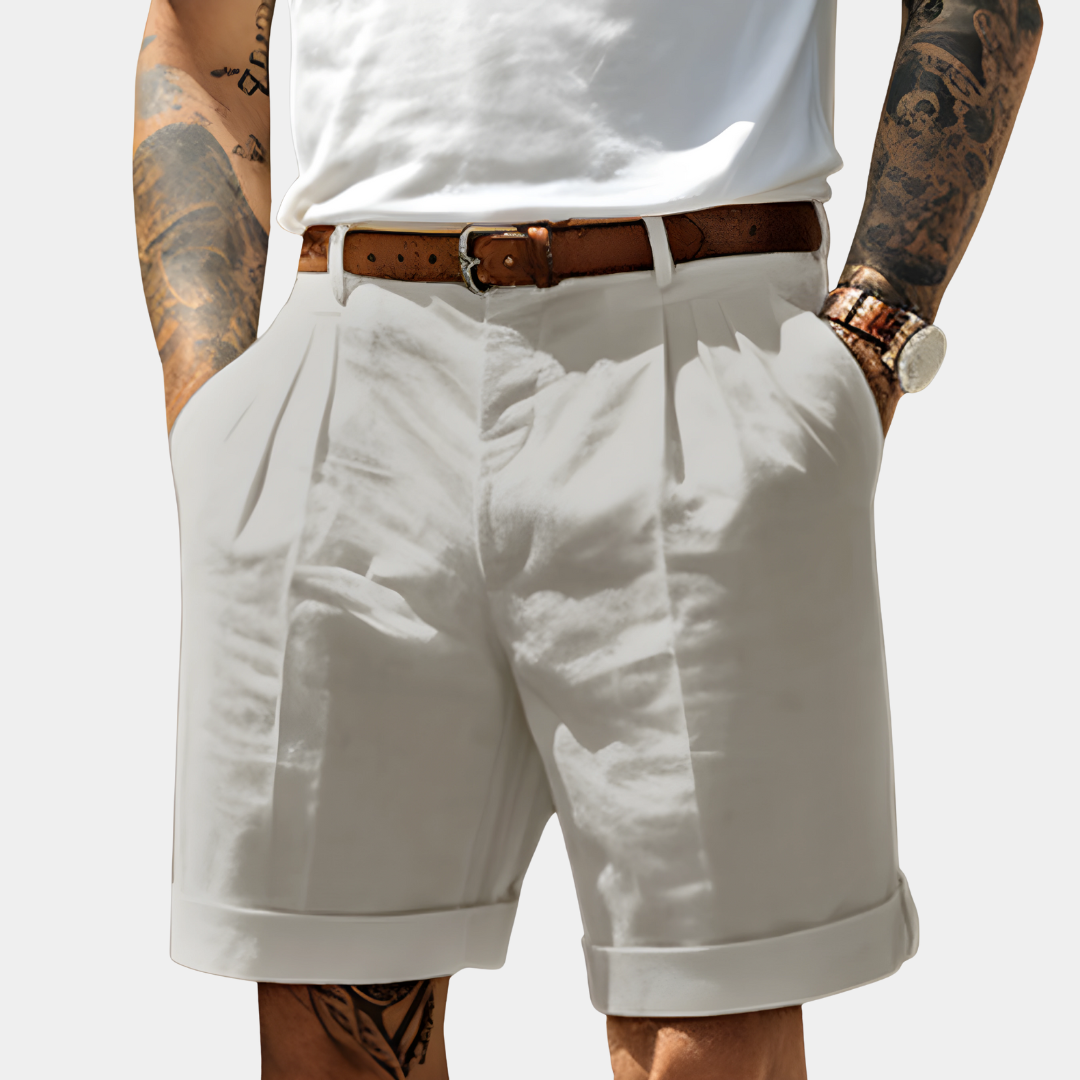 CHARLOTTE CANADA | ELEGANT BREATHABLE COTTON SHORTS