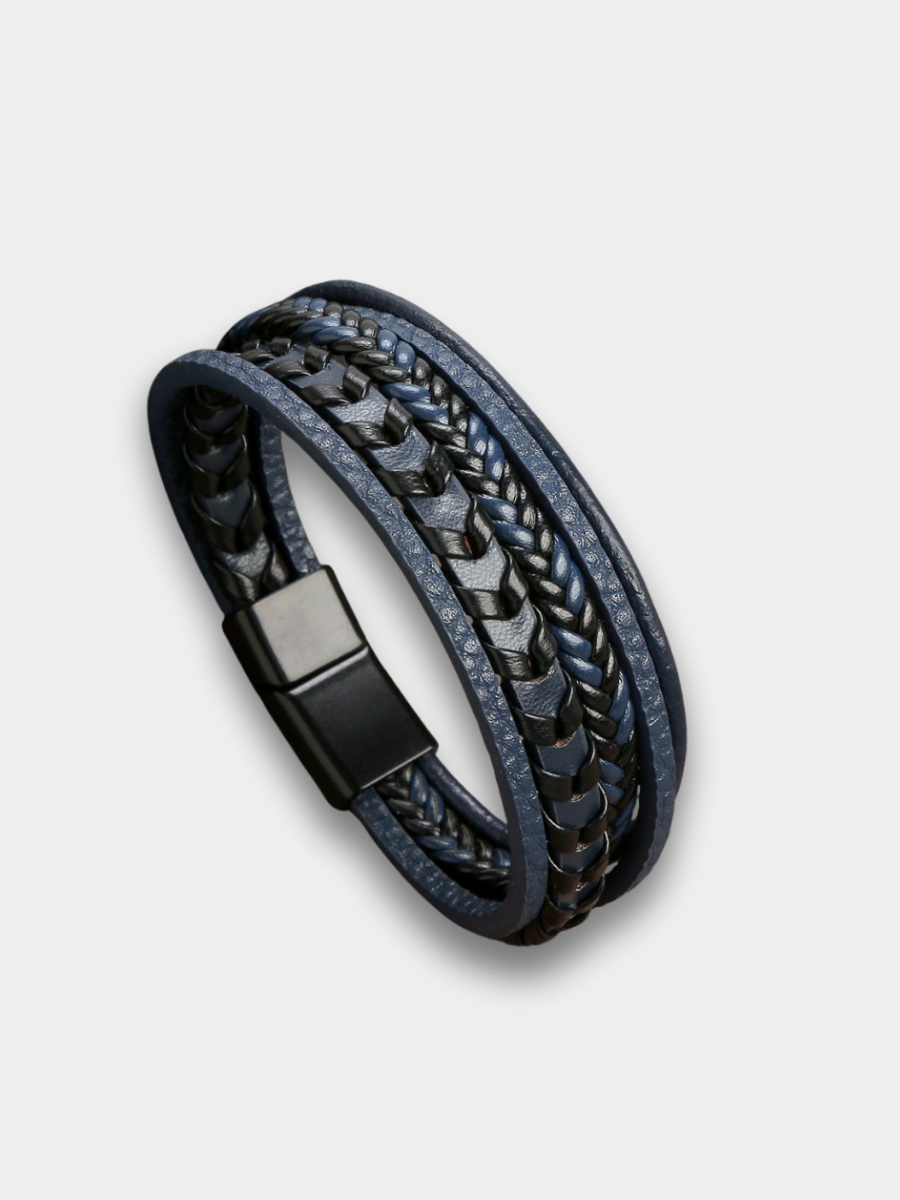 LAURENT MONACO | BRACELET HOMME EN CUIR DE LUXE