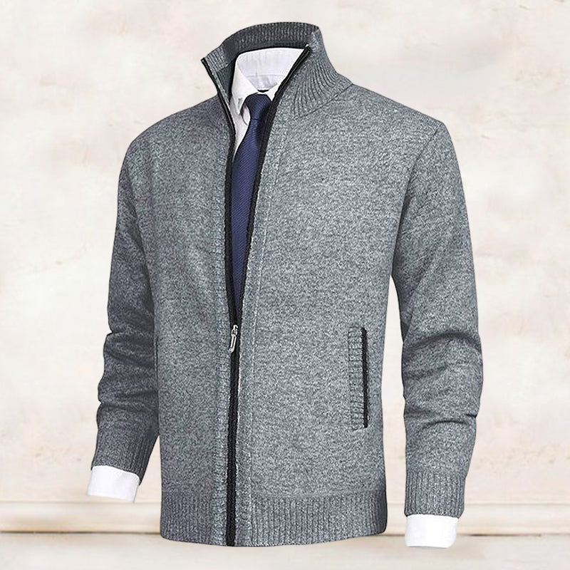 LAURENT MONACO | CARDIGAN HOMME À MANCHES LONGUES