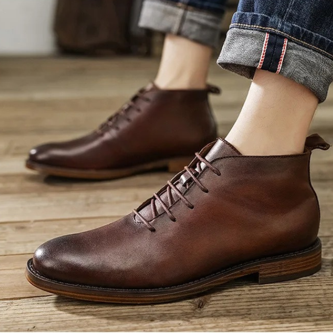 LAURENT MONACO | BOTTES EN CUIR