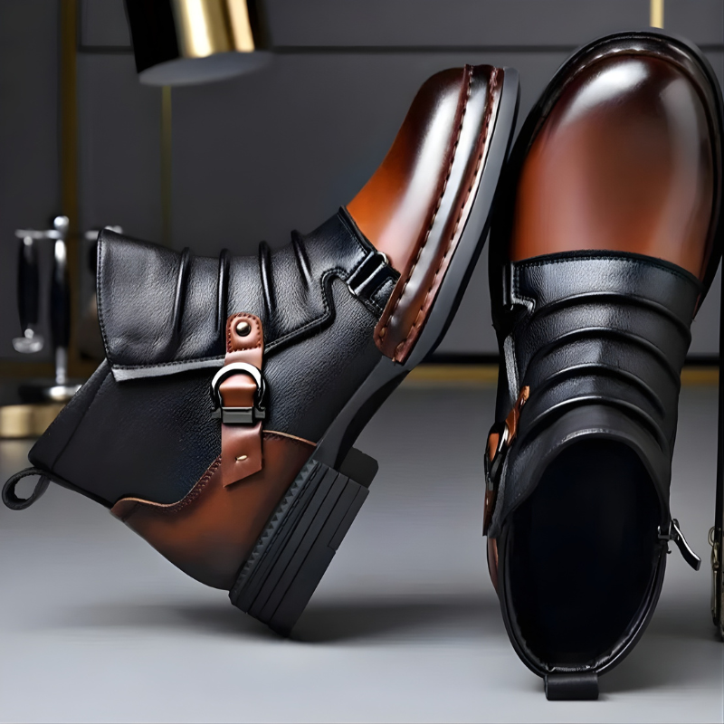 LAURENT MONACO | BOTTINES À BOUCLE POUR HOMME