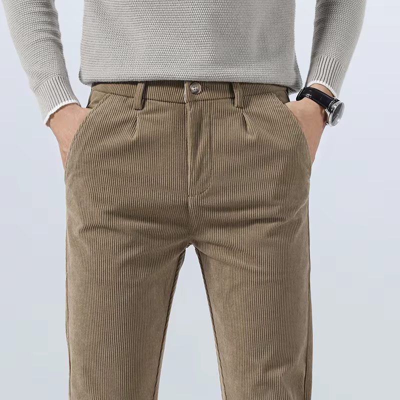 Ettore | Elastic Velvet Pants