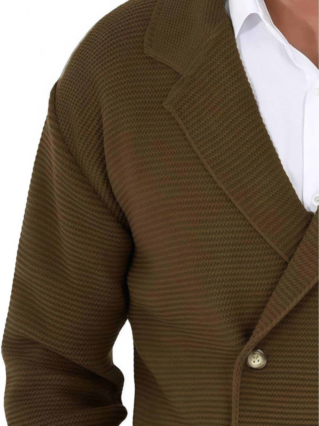 LAURENT MONACO | CARDIGAN ÉLÉGANT EN LAINE POUR HOMME