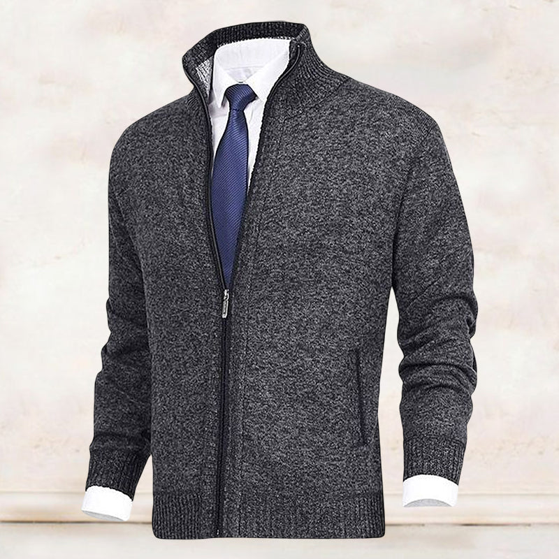 LAURENT MONACO | CARDIGAN HOMME À MANCHES LONGUES