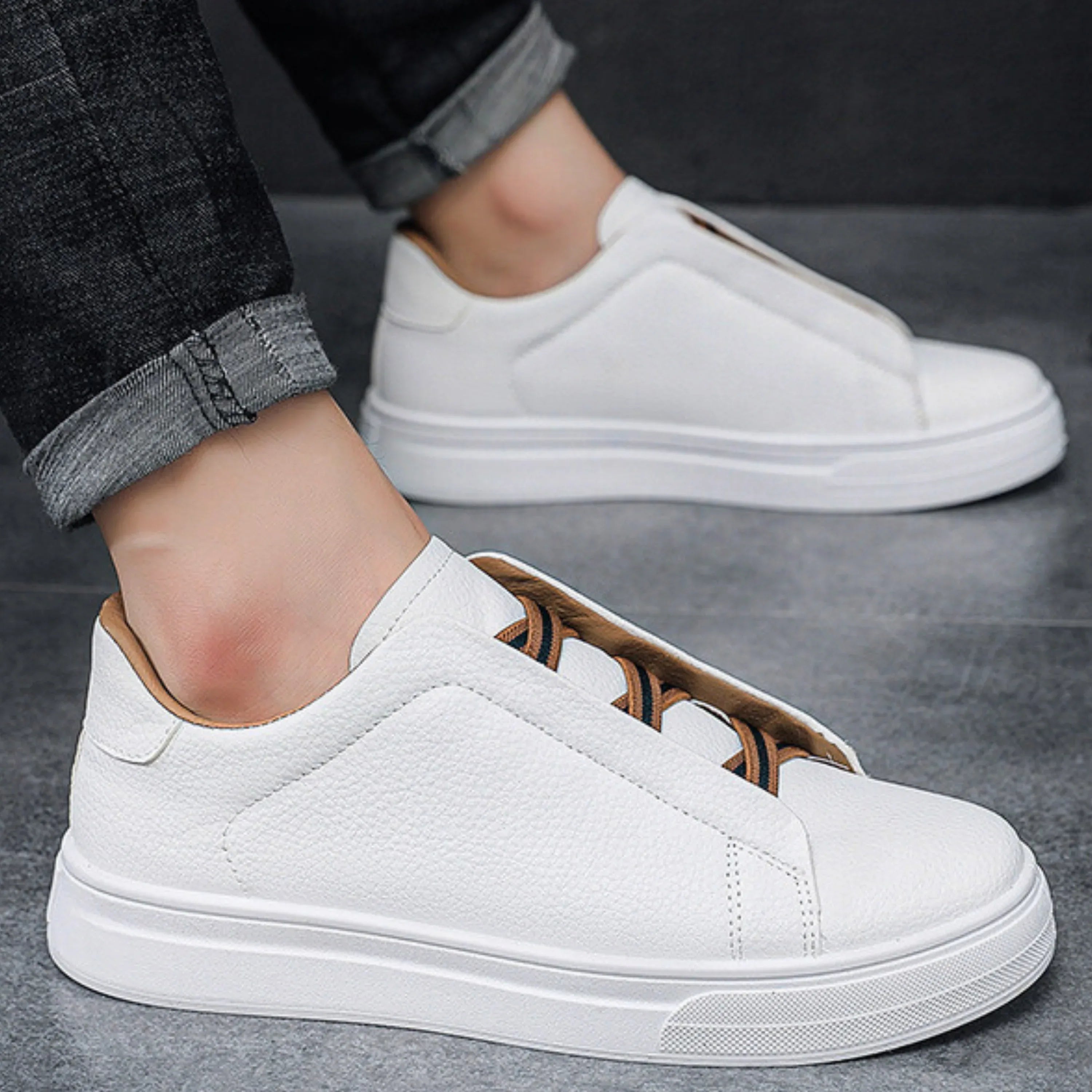 LAURENT MONACO | MEN'S SLIP-ON SNEAKERS