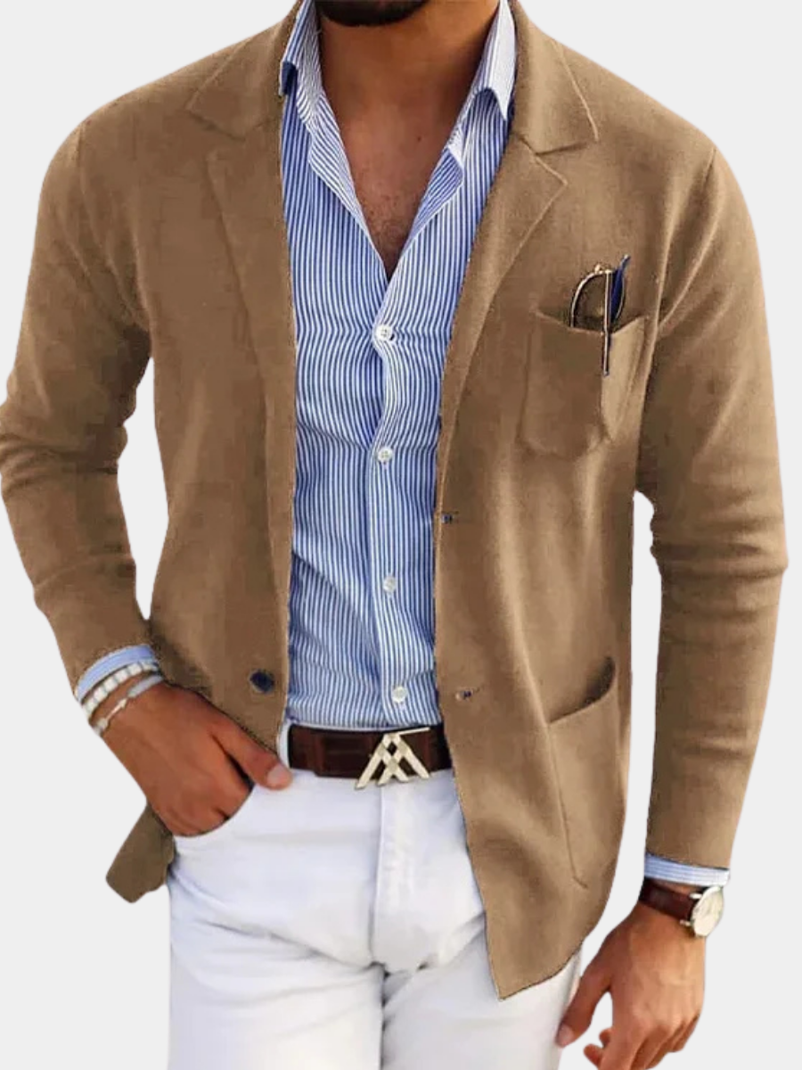 CHARLOTTE CANADA | LUXURIOUS MEN'S SOFT MATERIAL BLAZER