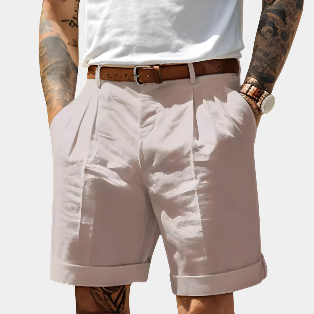 CHARLOTTE CANADA | ELEGANT BREATHABLE COTTON SHORTS
