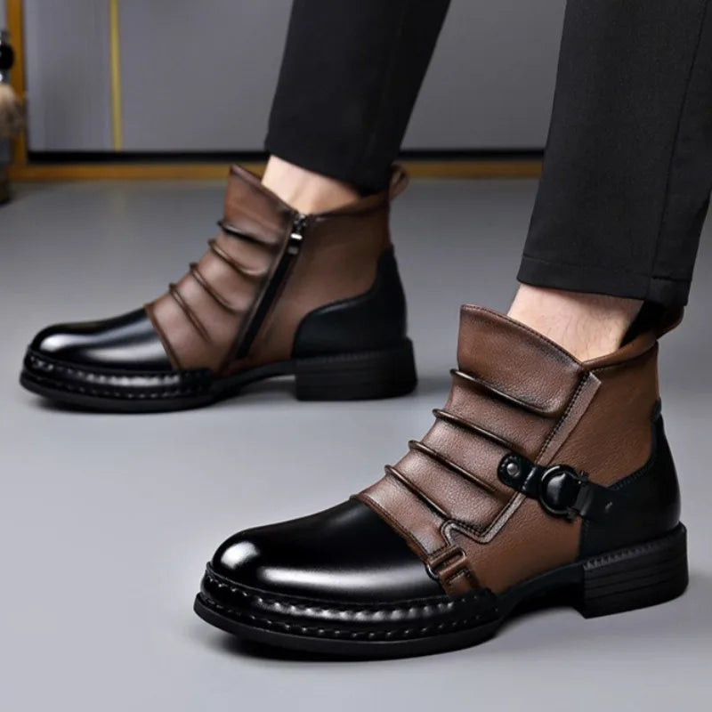 LAURENT MONACO | BOTTINES À BOUCLE POUR HOMME
