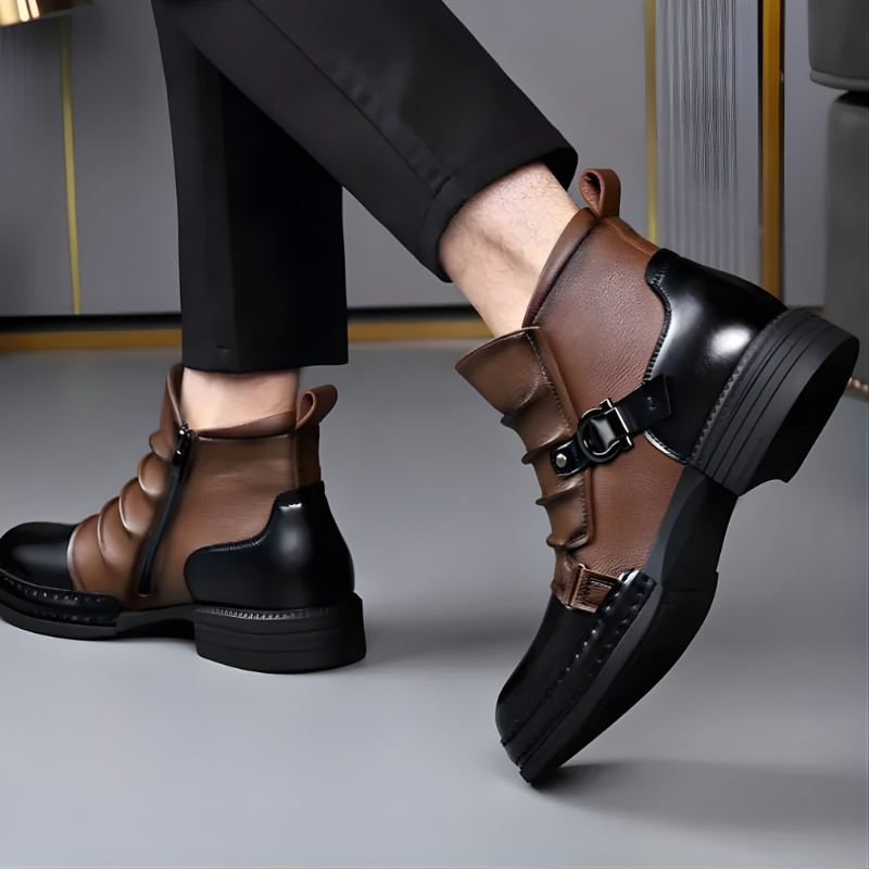 LAURENT MONACO | BOTTINES À BOUCLE POUR HOMME