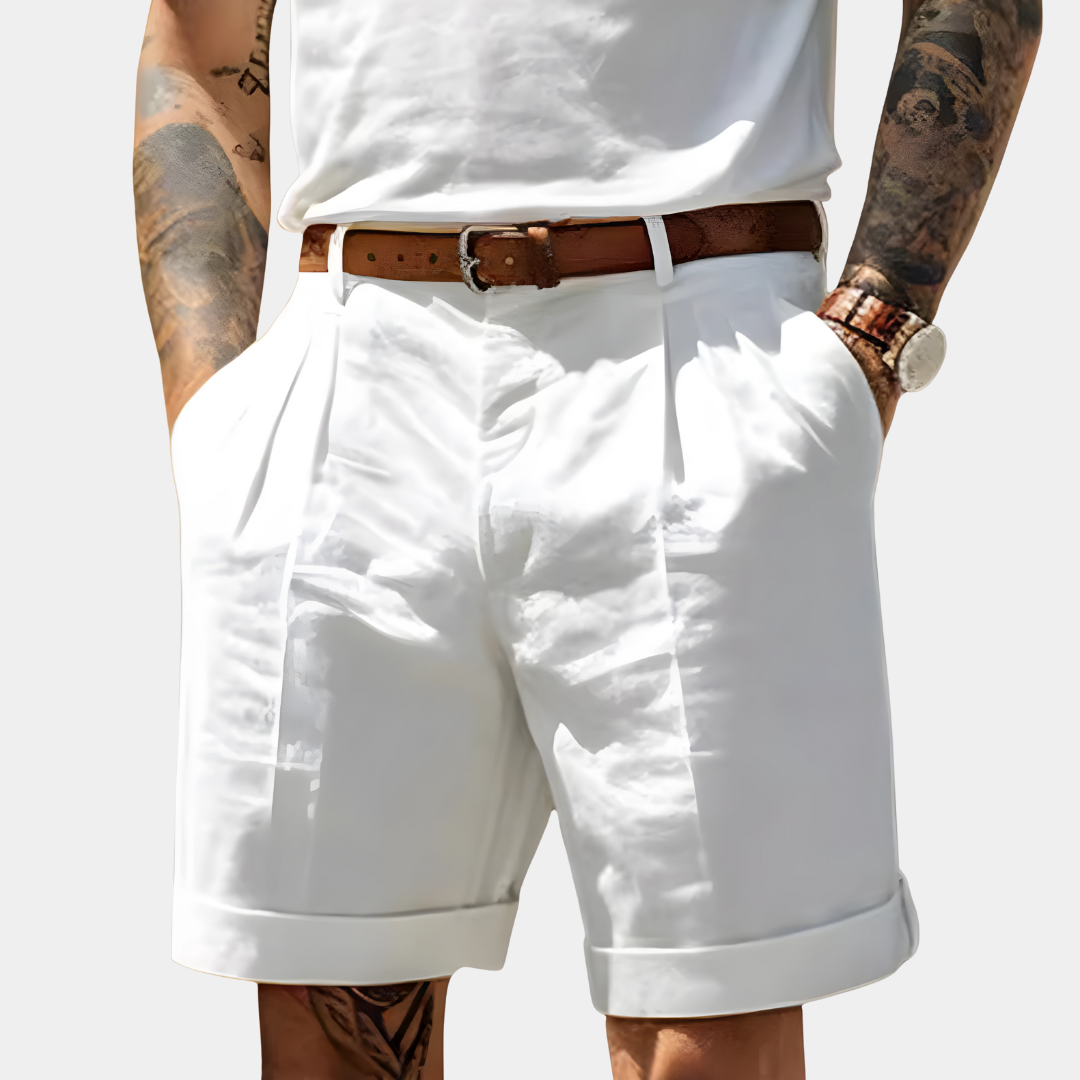 CHARLOTTE CANADA | ELEGANT BREATHABLE COTTON SHORTS
