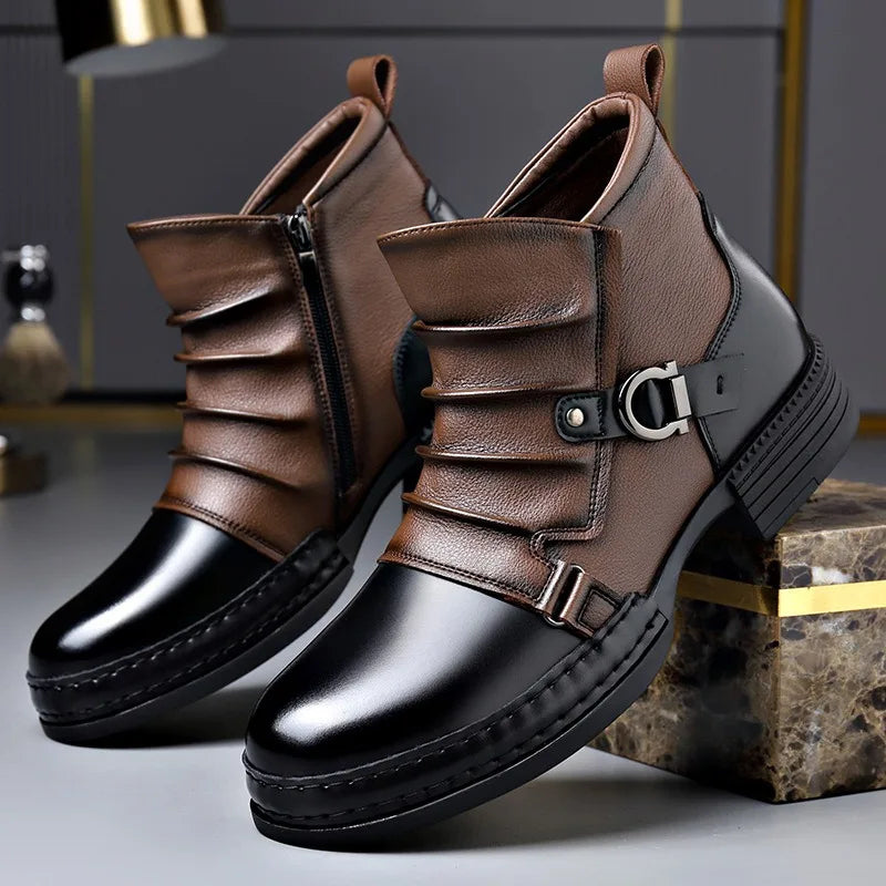 LAURENT MONACO | BOTTINES À BOUCLE POUR HOMME