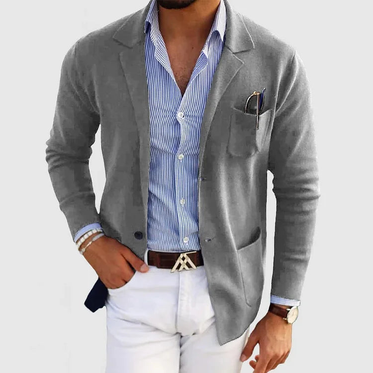 CHARLOTTE CANADA | LUXURIOUS MEN'S SOFT MATERIAL BLAZER