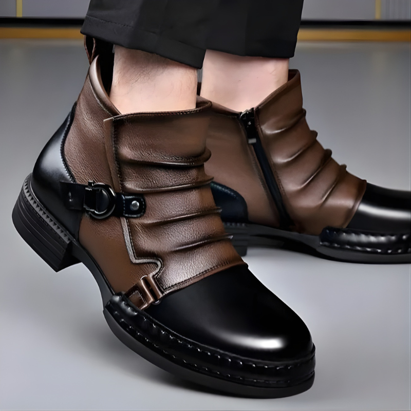 LAURENT MONACO | BOTTINES À BOUCLE POUR HOMME