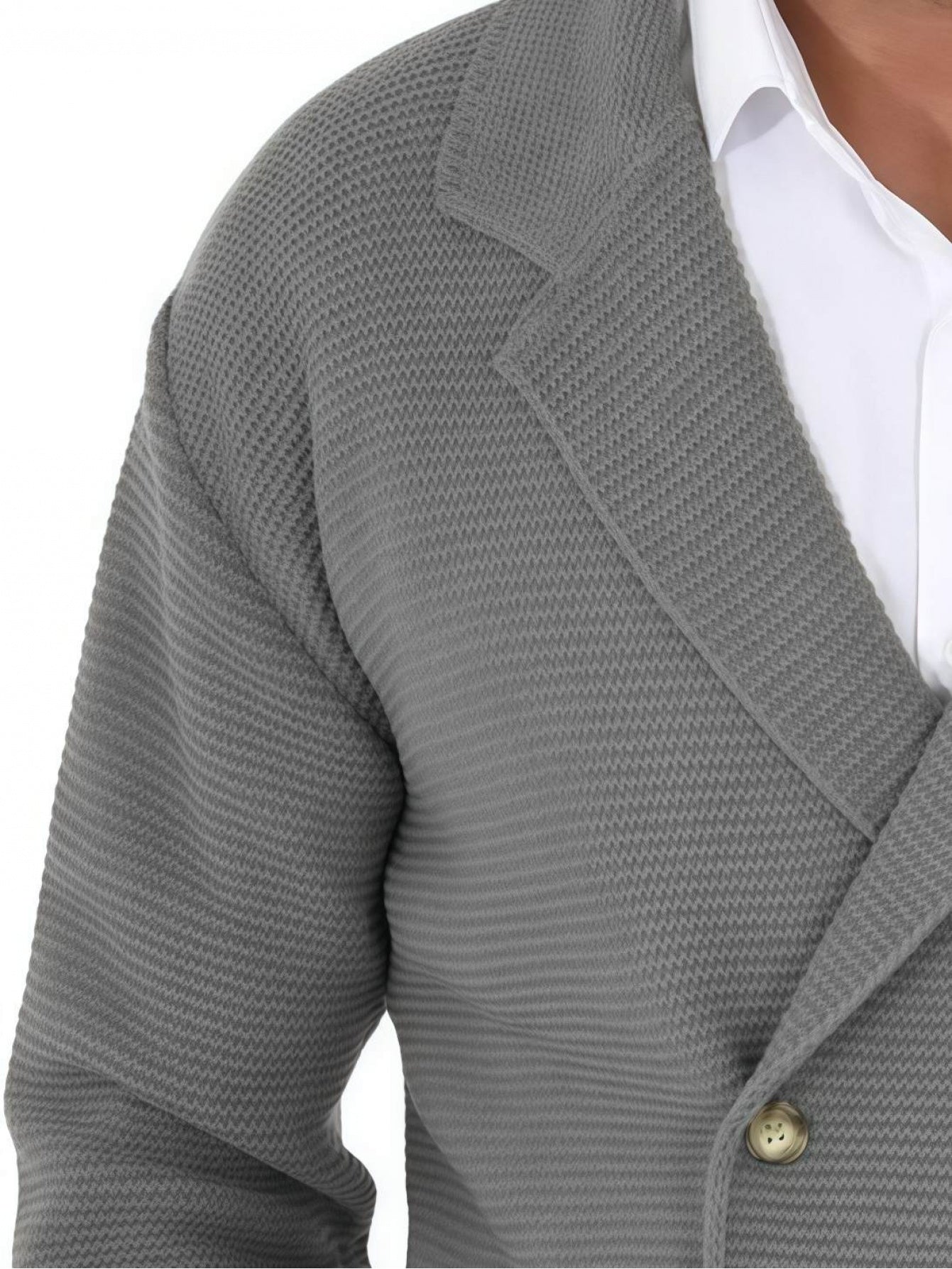 LAURENT MONACO | CARDIGAN ÉLÉGANT EN LAINE POUR HOMME