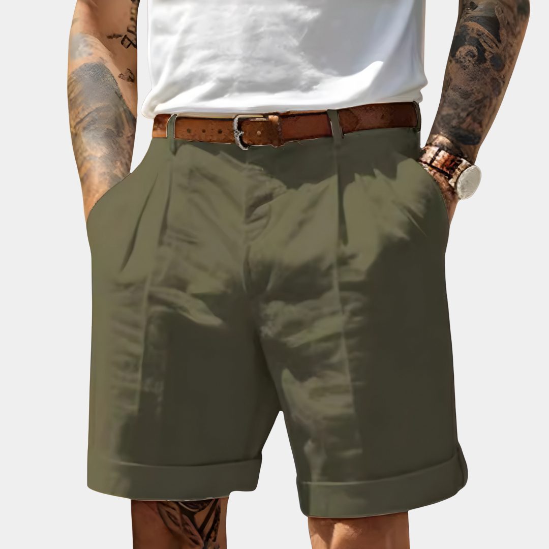 CHARLOTTE CANADA | ELEGANT BREATHABLE COTTON SHORTS