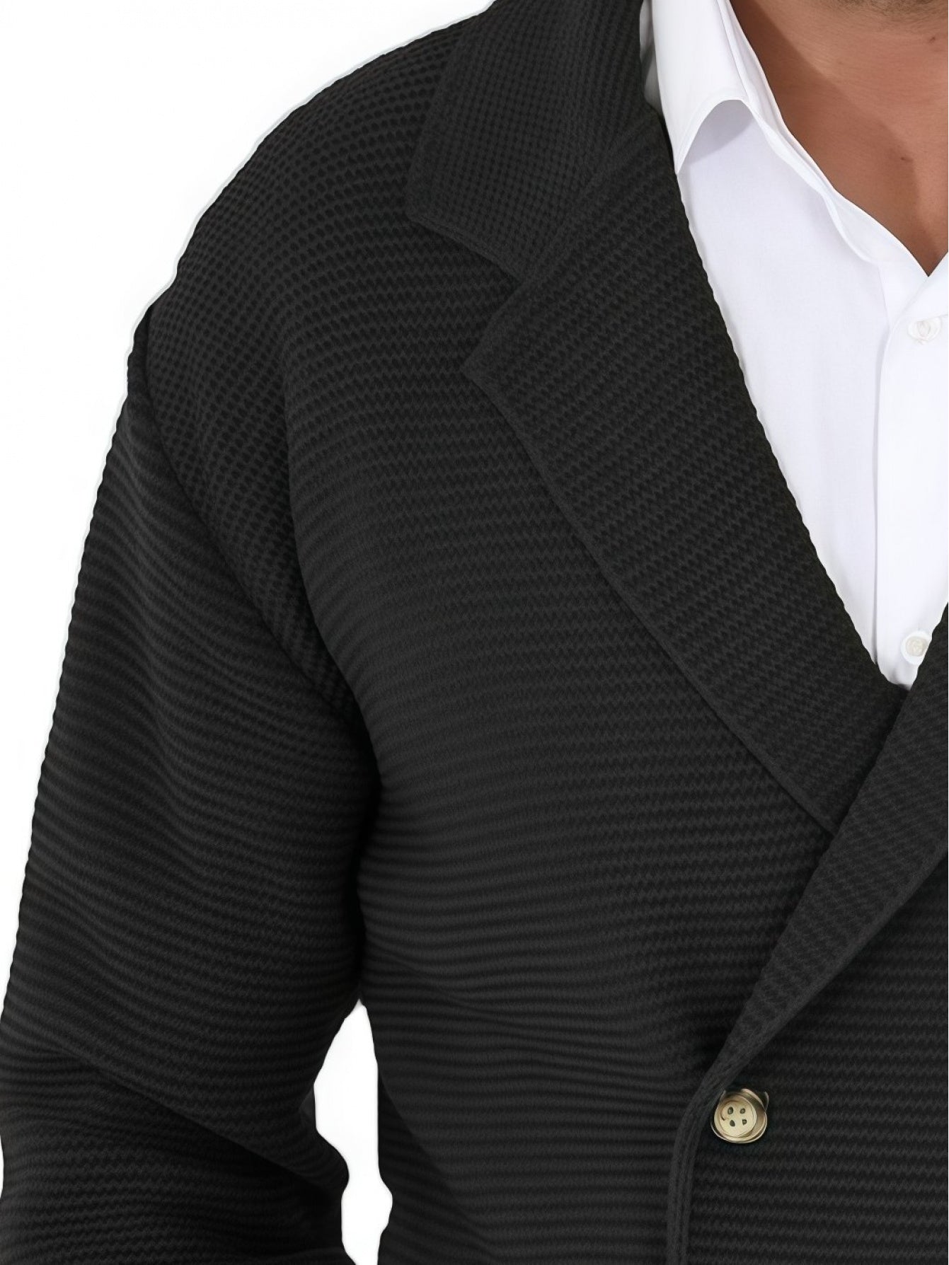LAURENT MONACO | CARDIGAN ÉLÉGANT EN LAINE POUR HOMME