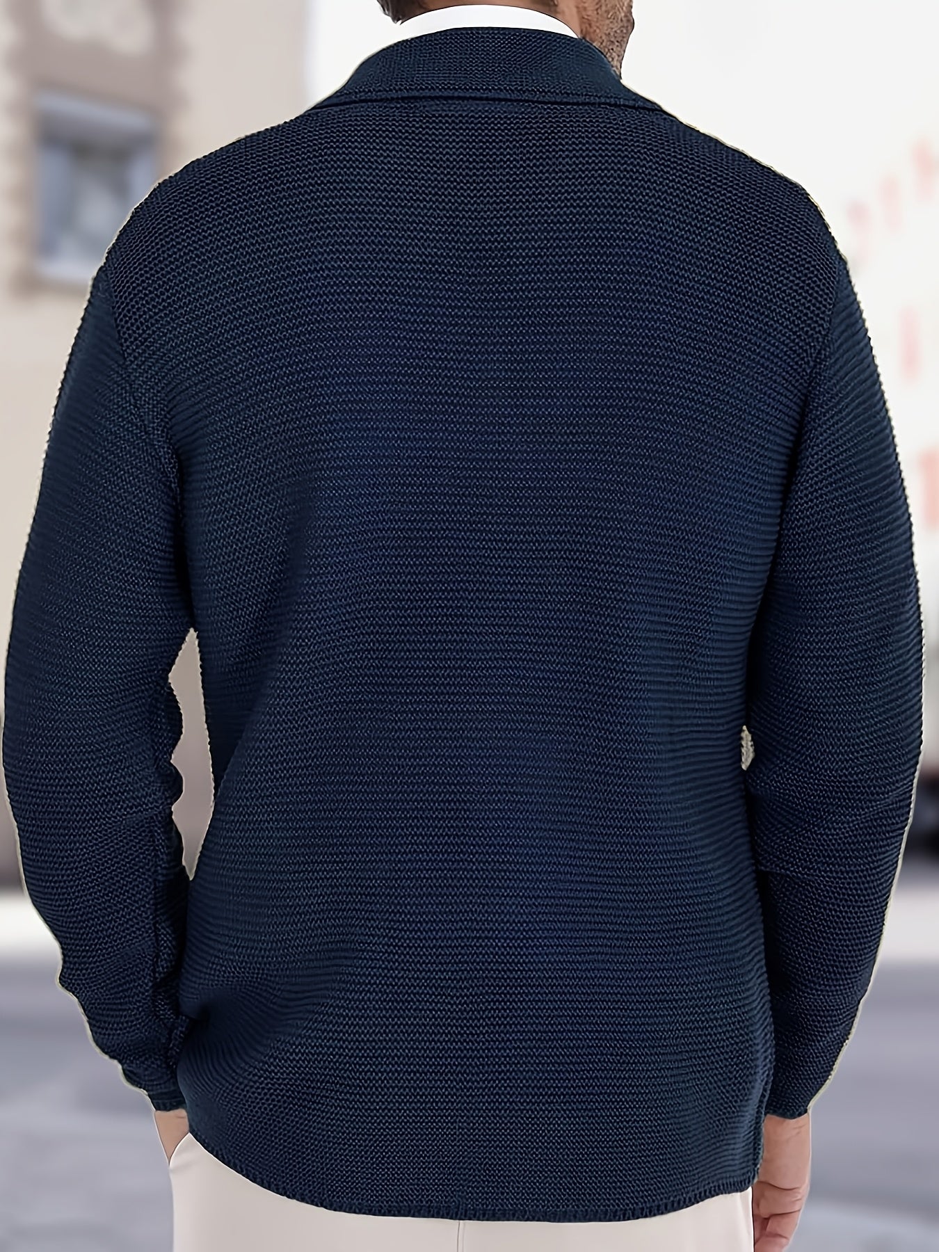 LAURENT MONACO | CARDIGAN ÉLÉGANT EN LAINE POUR HOMME