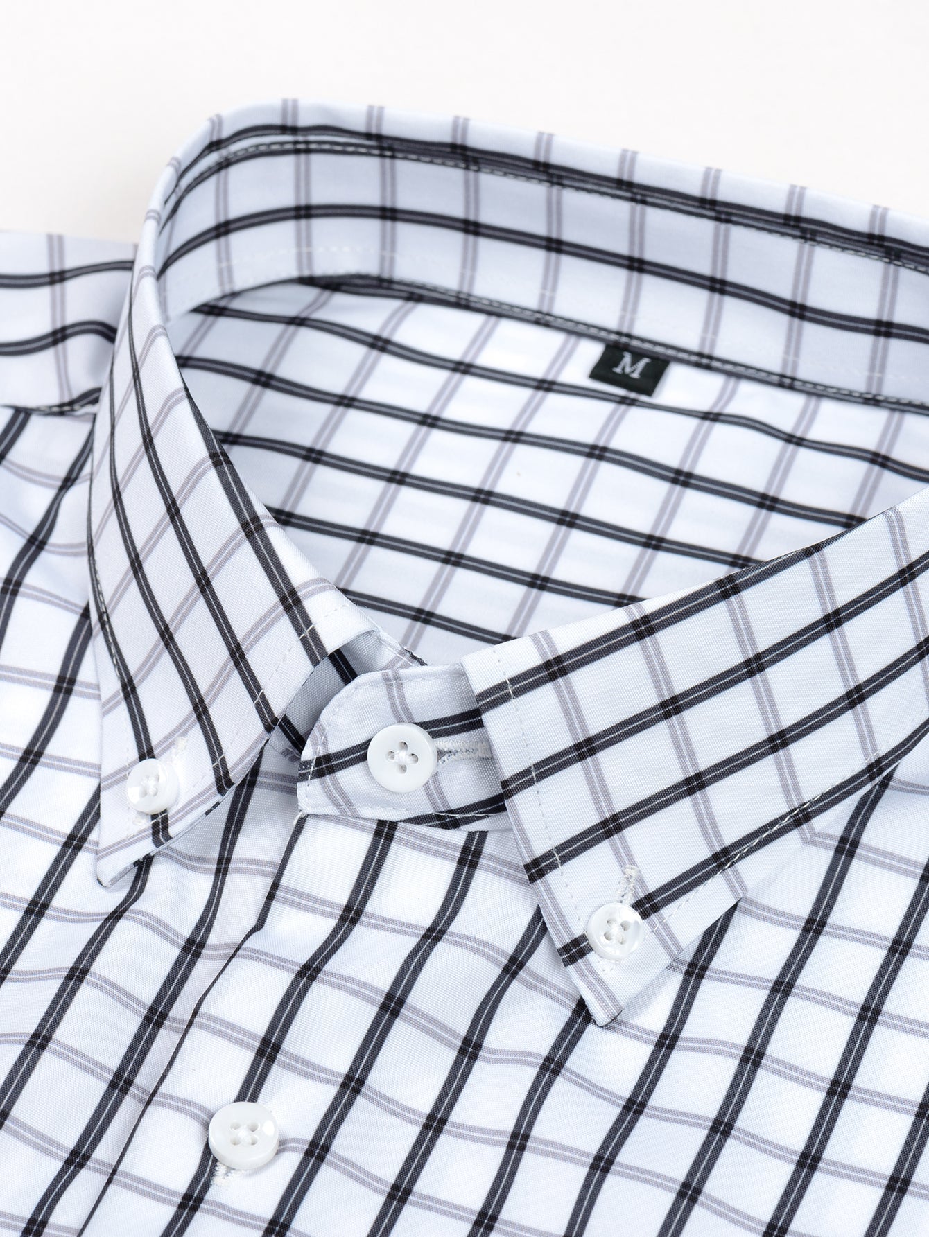 LONG SLEEVE PLAID SHIRT WITH BUTTONS & SLIM FIT PANTS SLIM LEG