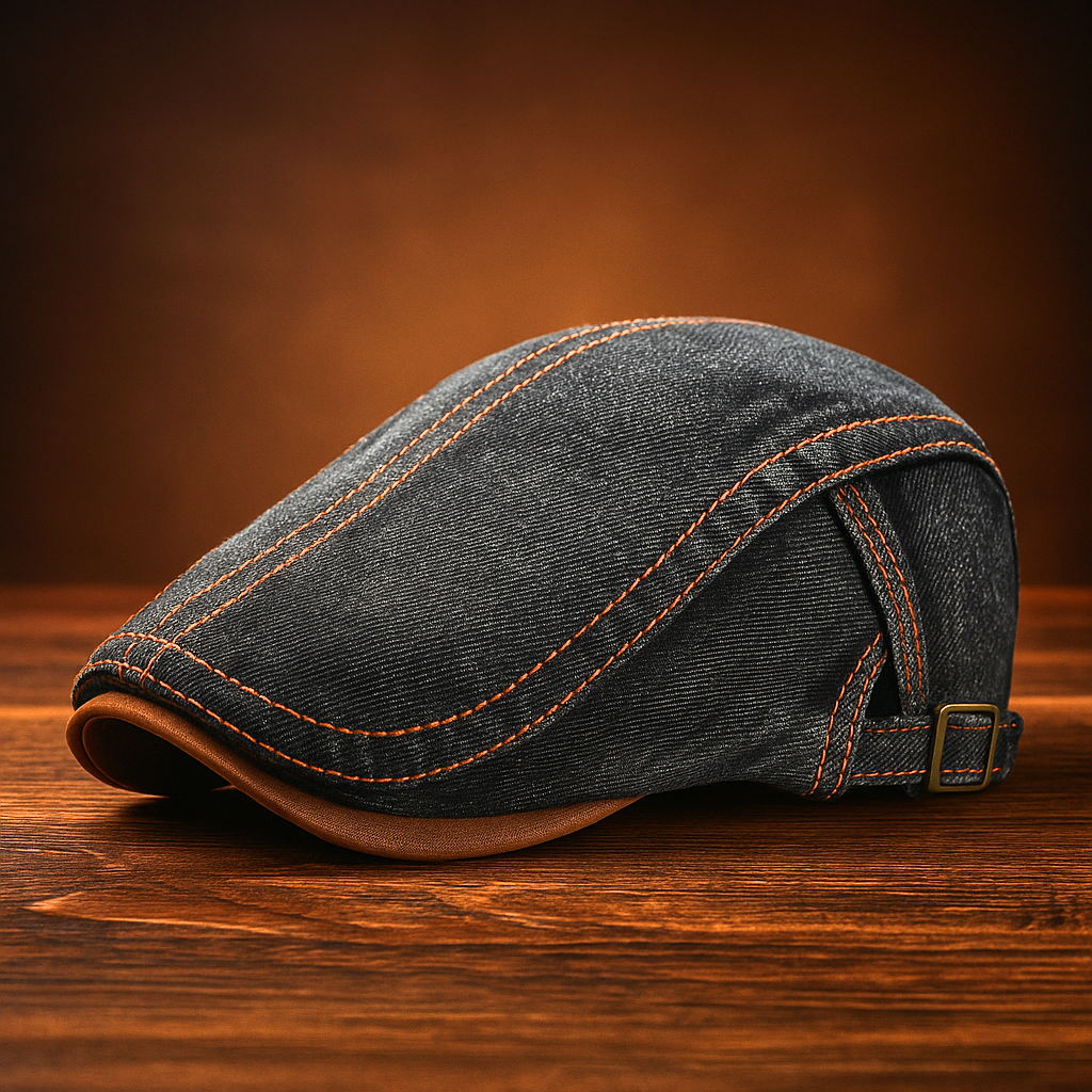 LAURENT MONACO | CASQUETTE HERITAGE EN DENIM