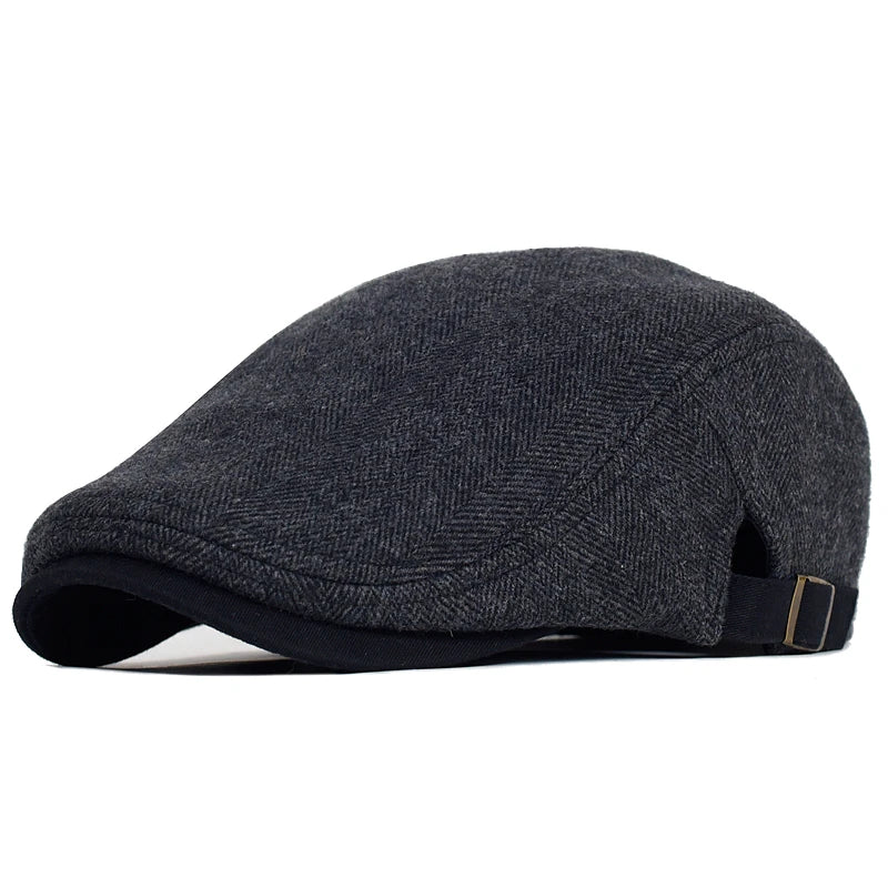 LAURENT MONACO | CASQUETTE À MOTIF CHEVRON POUR HOMME