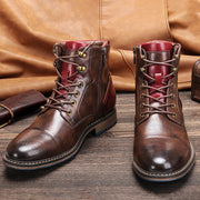 LAURENT MONACO | BOTTES OXFORD ARTISANALES EN CUIR