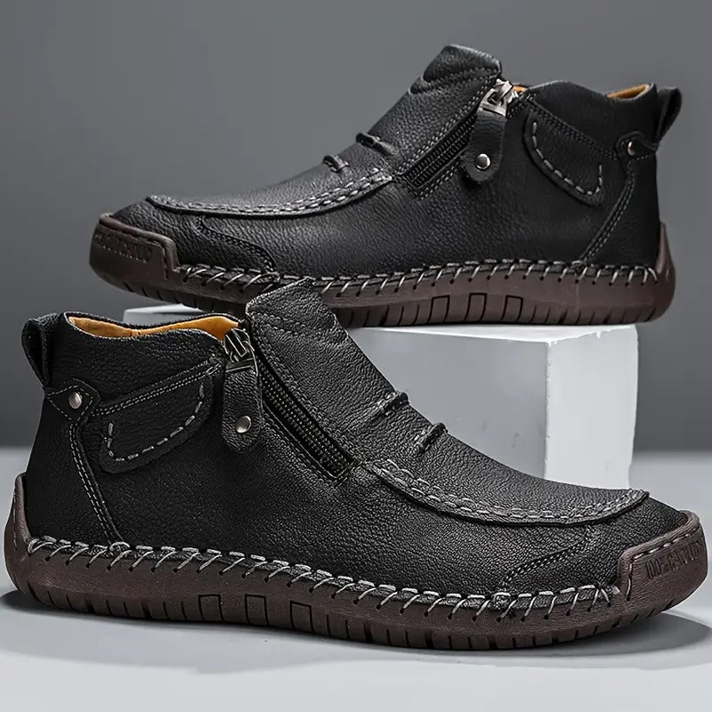LAURENT MONACO | BOTTINES COURTES CUSUES POUR HOMMES