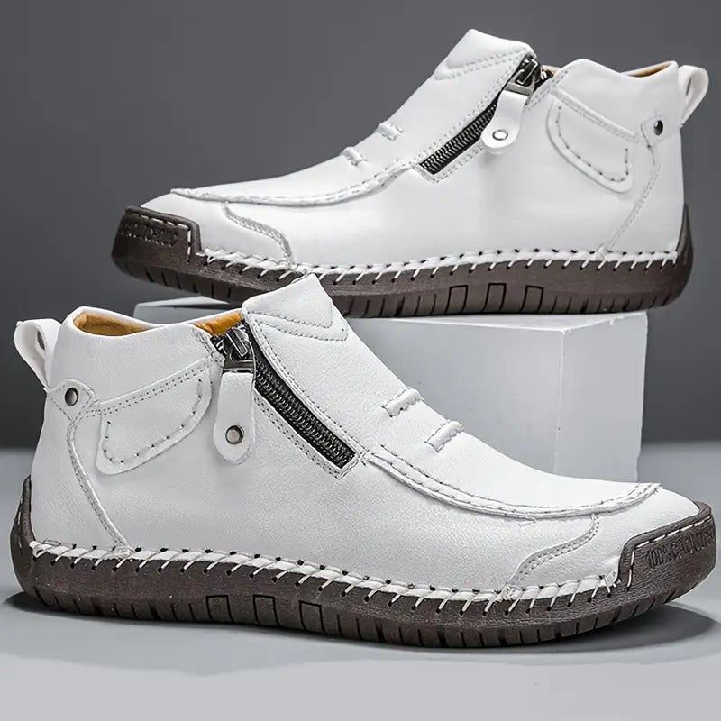 LAURENT MONACO | BOTTINES COURTES CUSUES POUR HOMMES