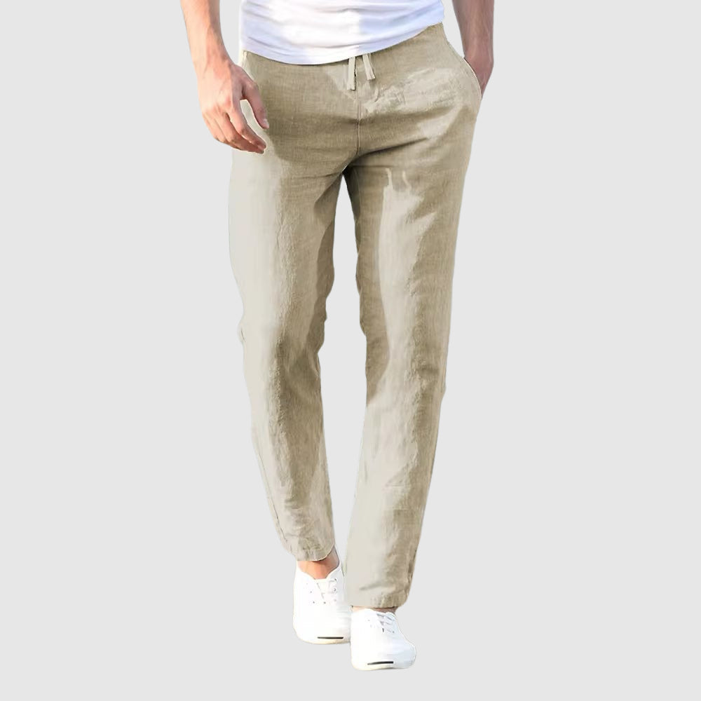 BENIAMINO | LIGHTWEIGHT LINEN PANTS
