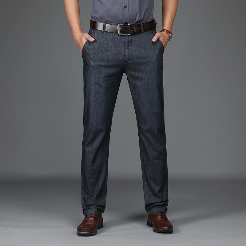 Men's Classic Cut Stretch Denim Jeans