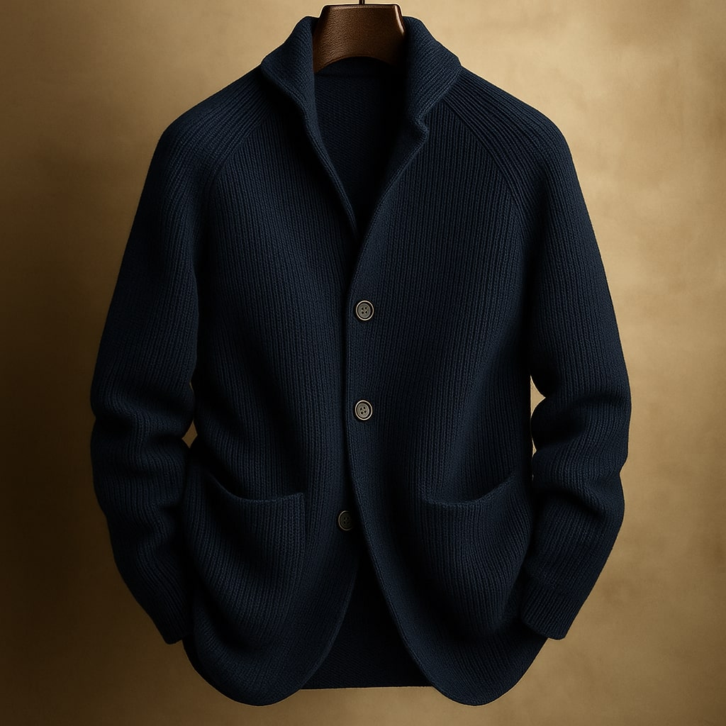 CHARLOTTE CANADA | MEN'S RIBBED KNIT BLAZER