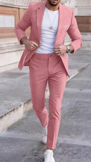 ENZO | Lightweight Men's Summer Suit