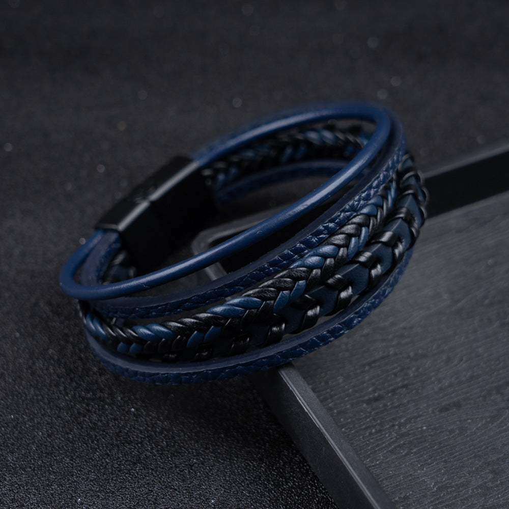 LAURENT MONACO | BRACELET HOMME EN CUIR DE LUXE