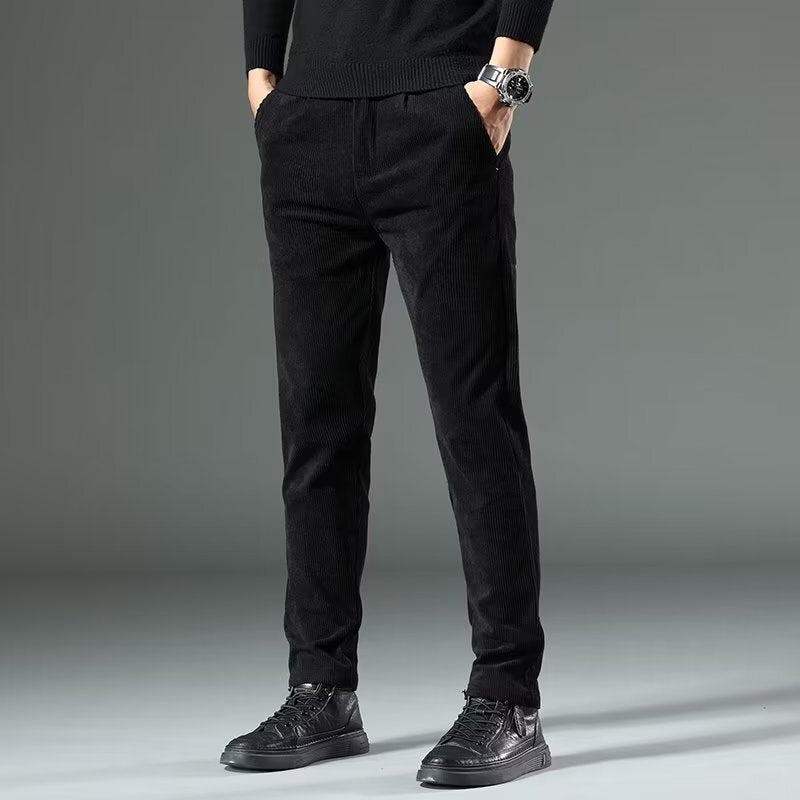Ettore | Elastic Velvet Pants