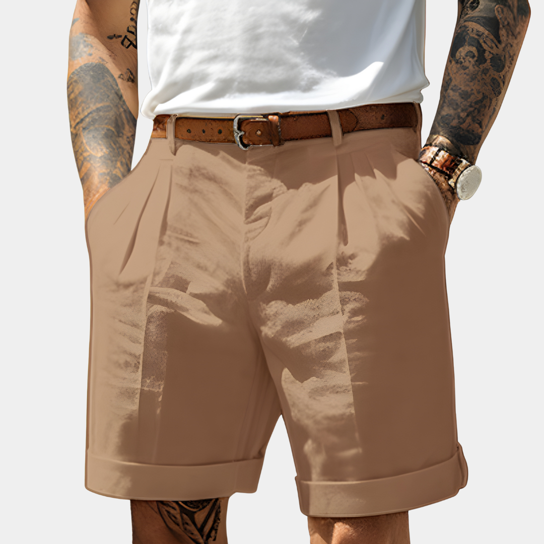 CHARLOTTE CANADA | ELEGANT BREATHABLE COTTON SHORTS