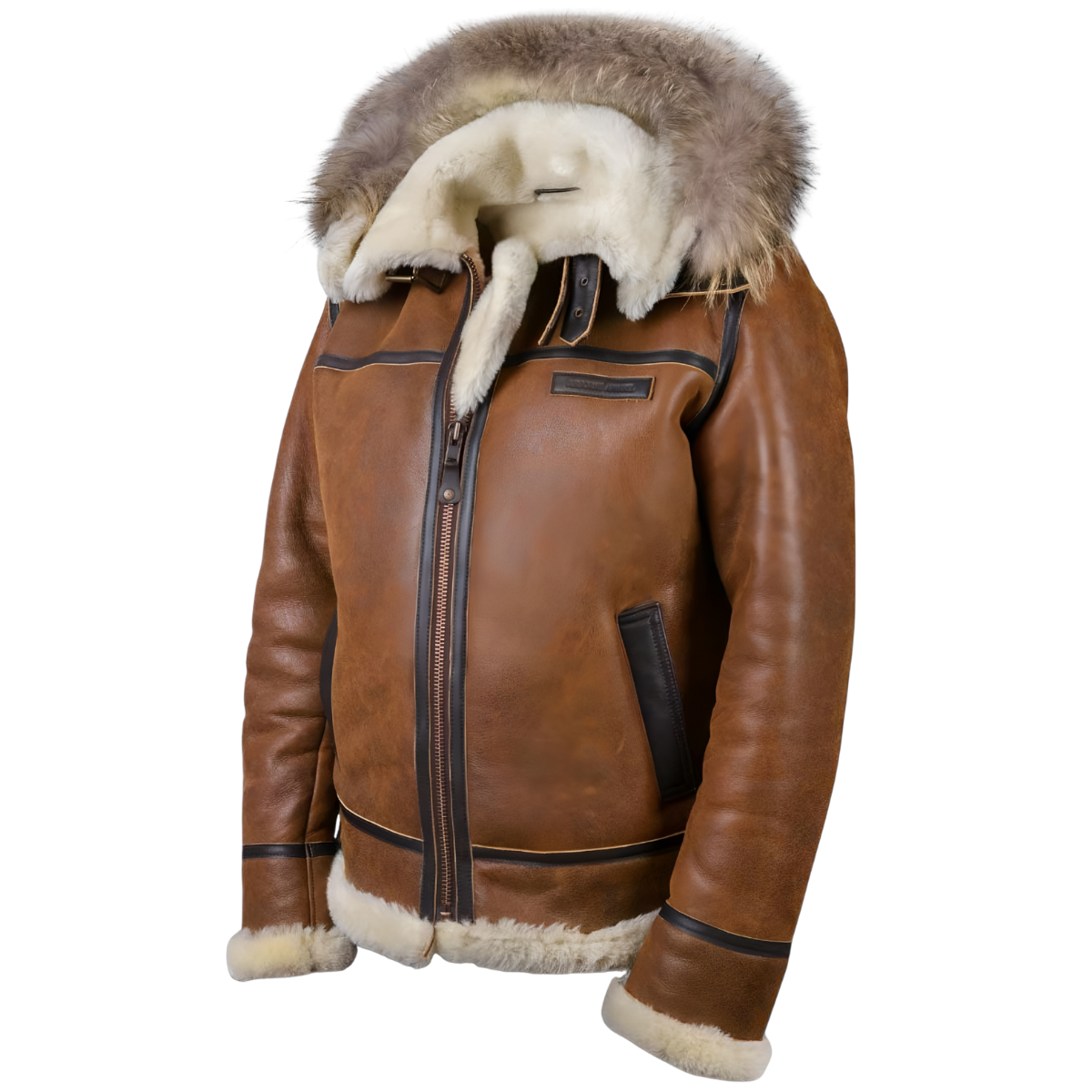 LAURENT MONACO | MEN'S AVIATOR BOMBER JACKET